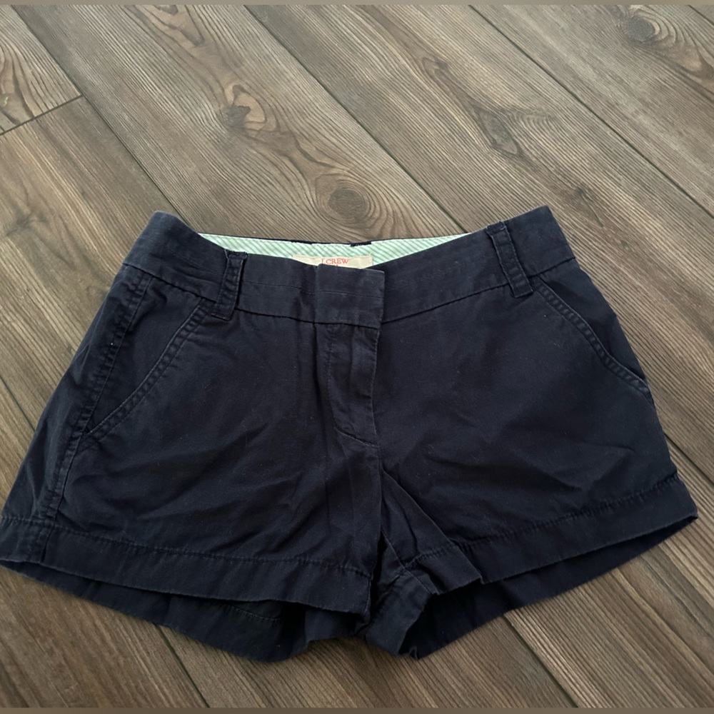 Women’s navy blue J. Crew shorts size 00
